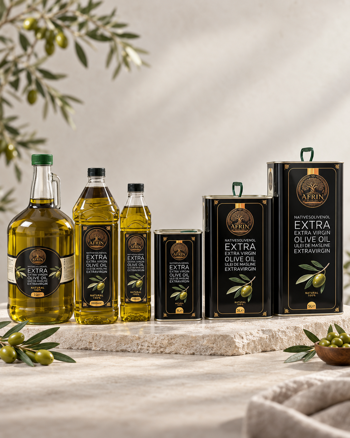 Die vollständige Afrin Produktfamilie